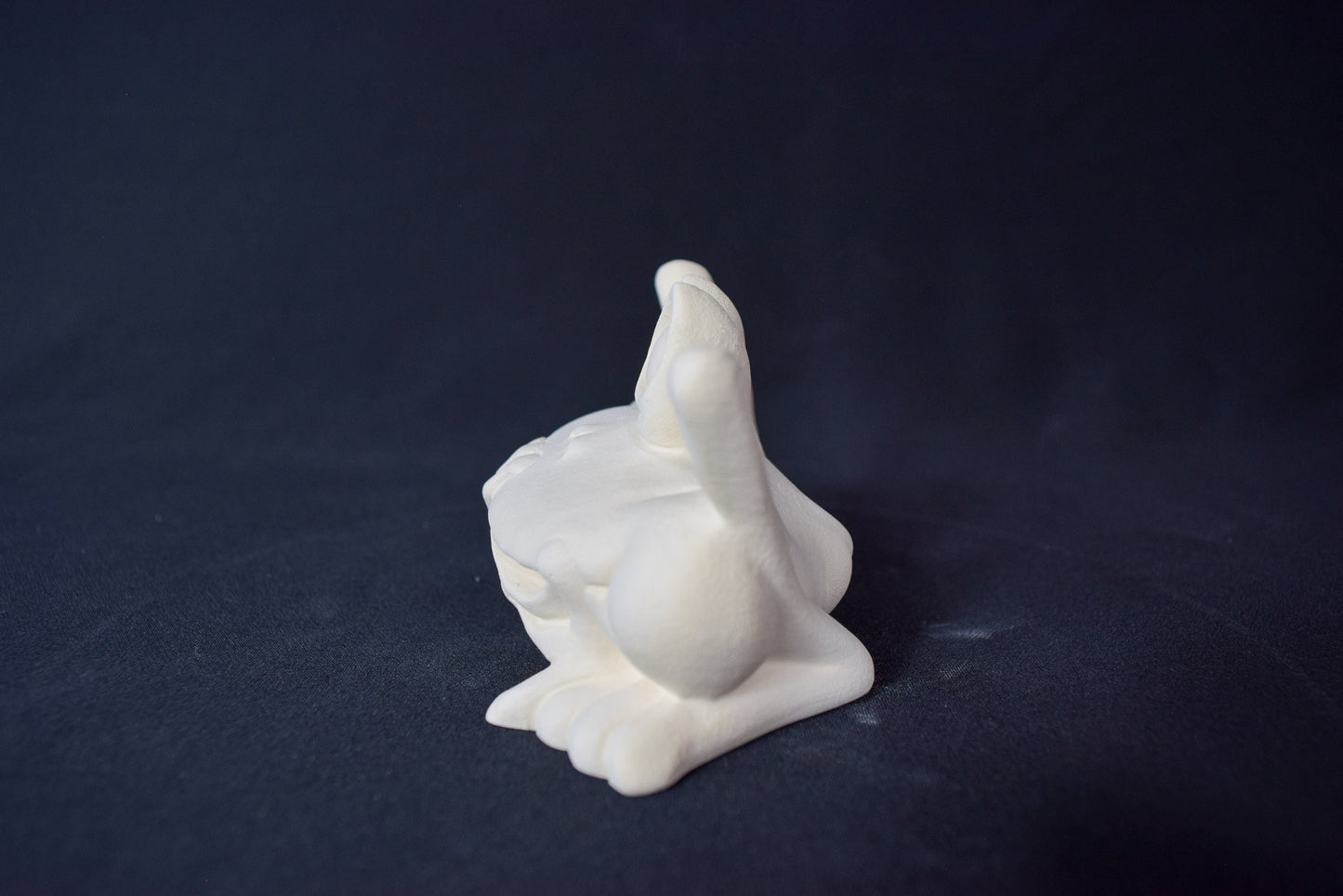 DIY Unpainted Ceramic Frog Figurine - Paint Party Kit for Kids, Garden Decor, Yard Art Sculpture