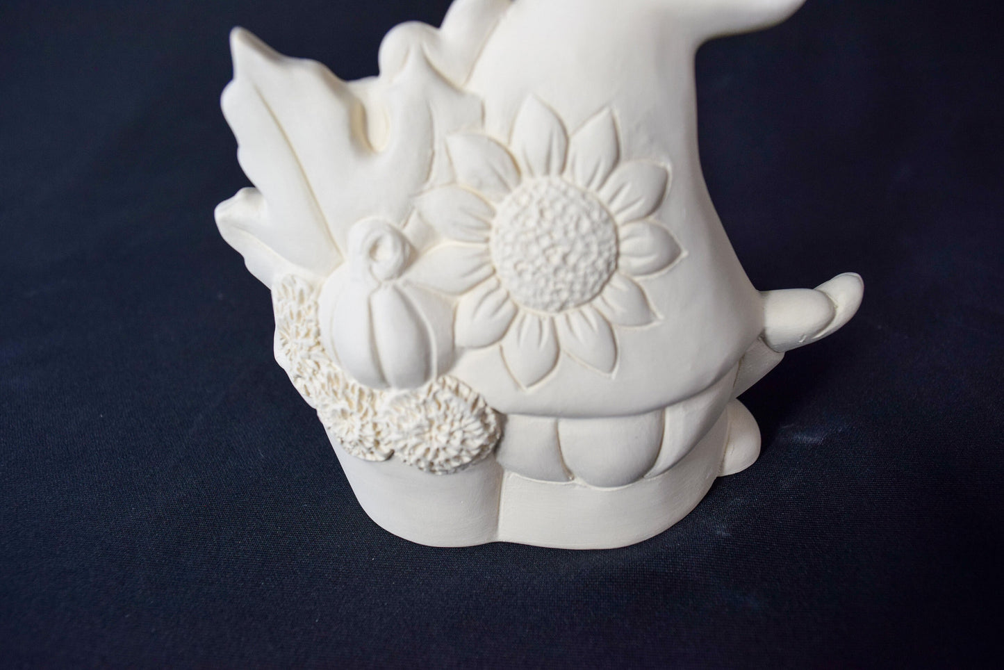 DIY Unpainted Clay Gnome Figurine - Fall Gonk Craft Project for Kids' Paint Party