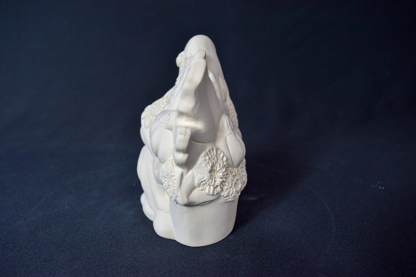 DIY Unpainted Clay Gnome Figurine - Fall Gonk Craft Project for Kids' Paint Party