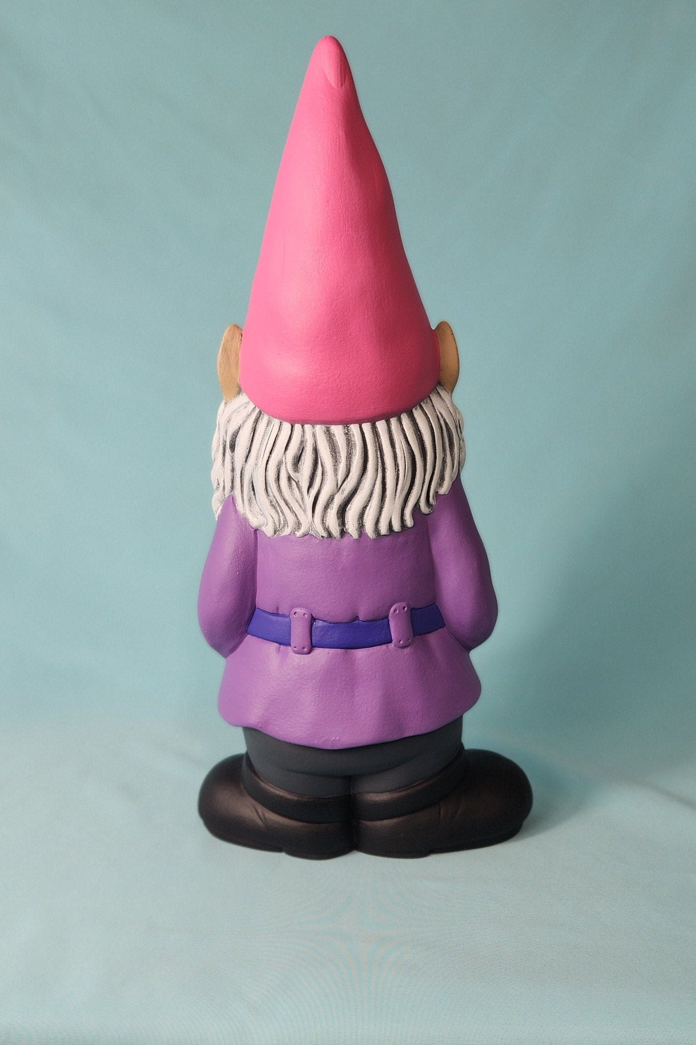 Classic Garden Gnome: Whimsical Yard Art & Outdoor Decor for Cottagecore Enthusiasts - Teresa's Ceramics