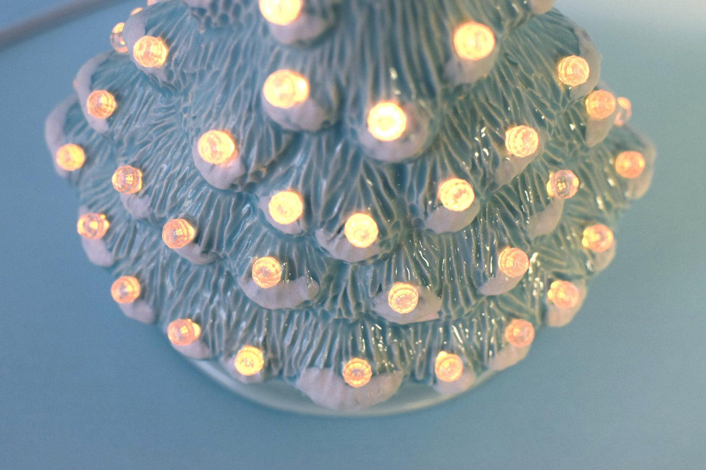 Ceramic Christmas Tree | Snowy Fur Branches - Teresa&#39;s Ceramics