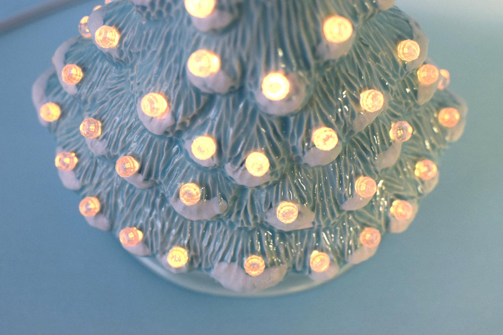 Ceramic Christmas Tree | Snowy Fur Branches - Teresa&#39;s Ceramics