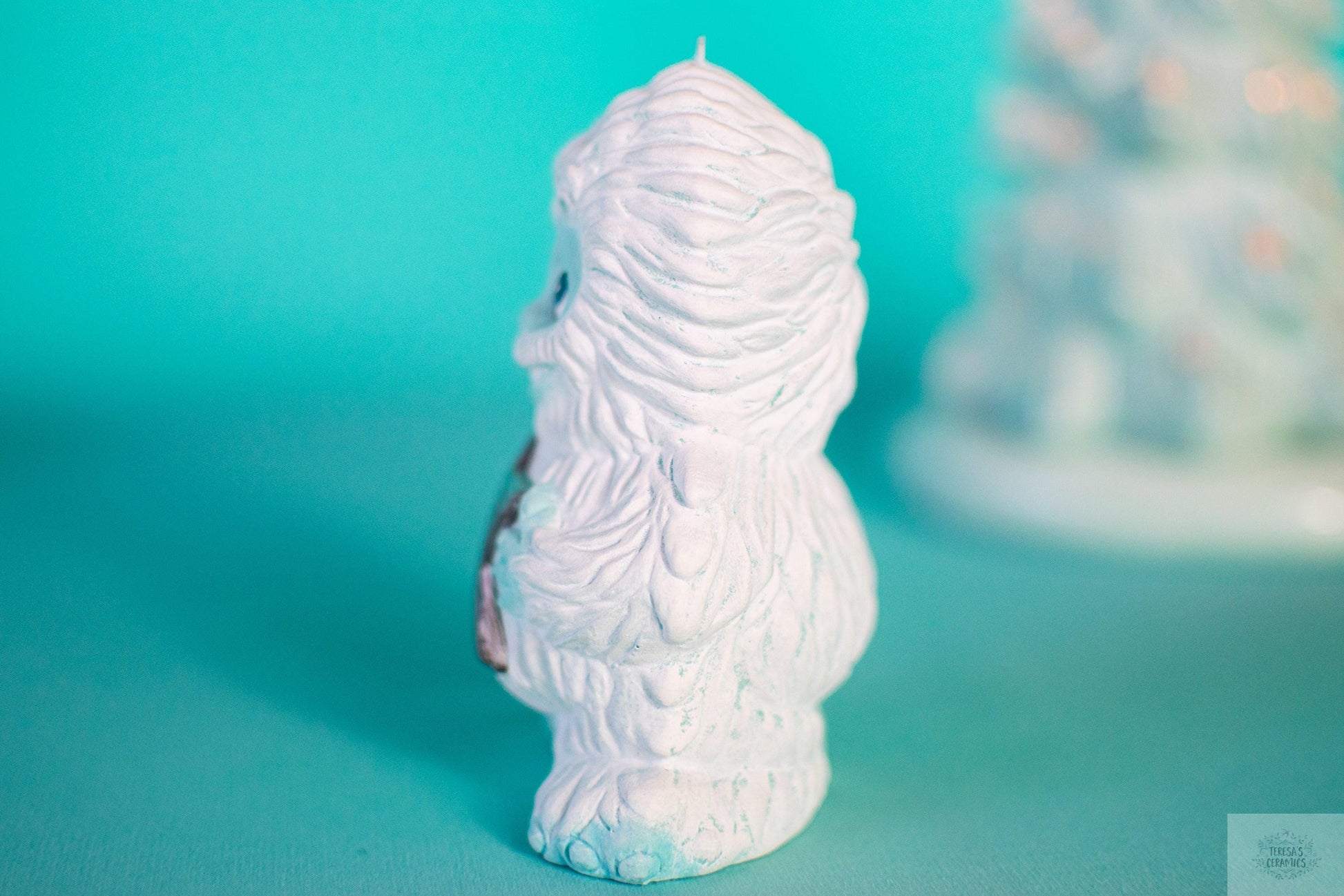 Yeti Ornament | Christmas Tree Ornament | Abdominal Snowman - Teresa&#39;s Ceramics