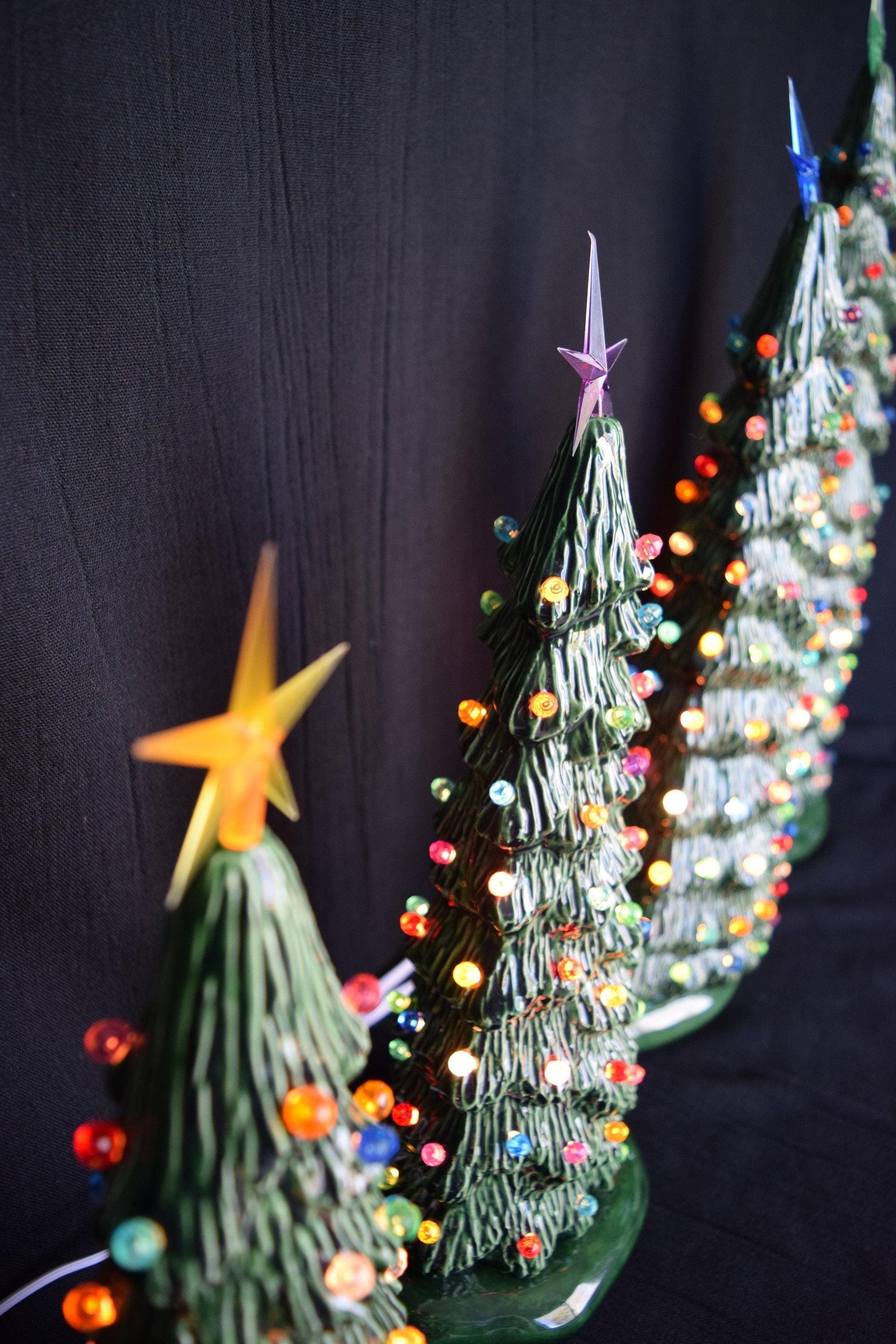 Ceramic Slim Christmas Tree | XS - Teresa&#39;s Ceramics