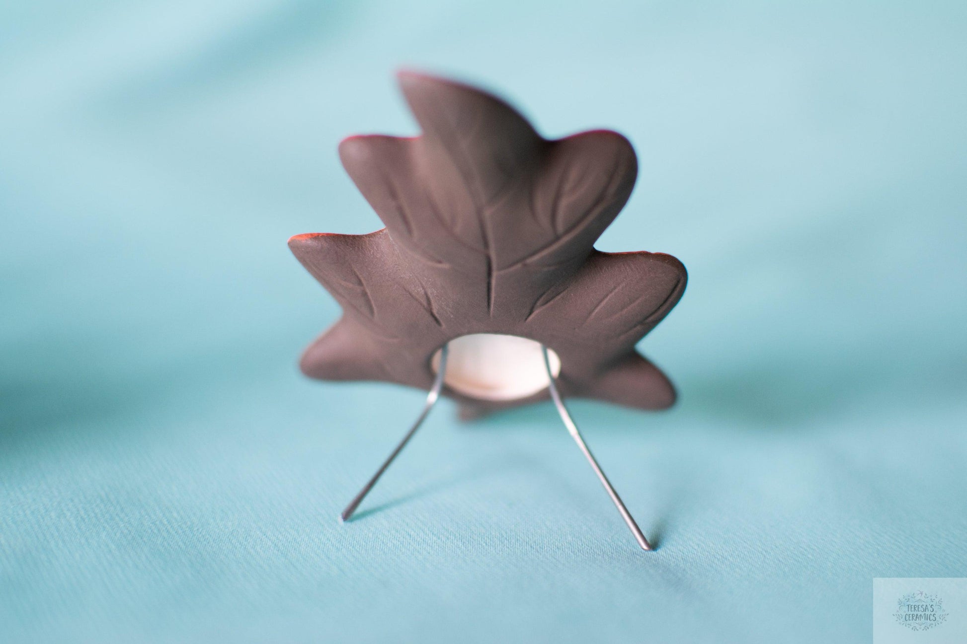 Fall Leaves | Set of 8 | Autumn Leaf Set - Teresa&#39;s Ceramics