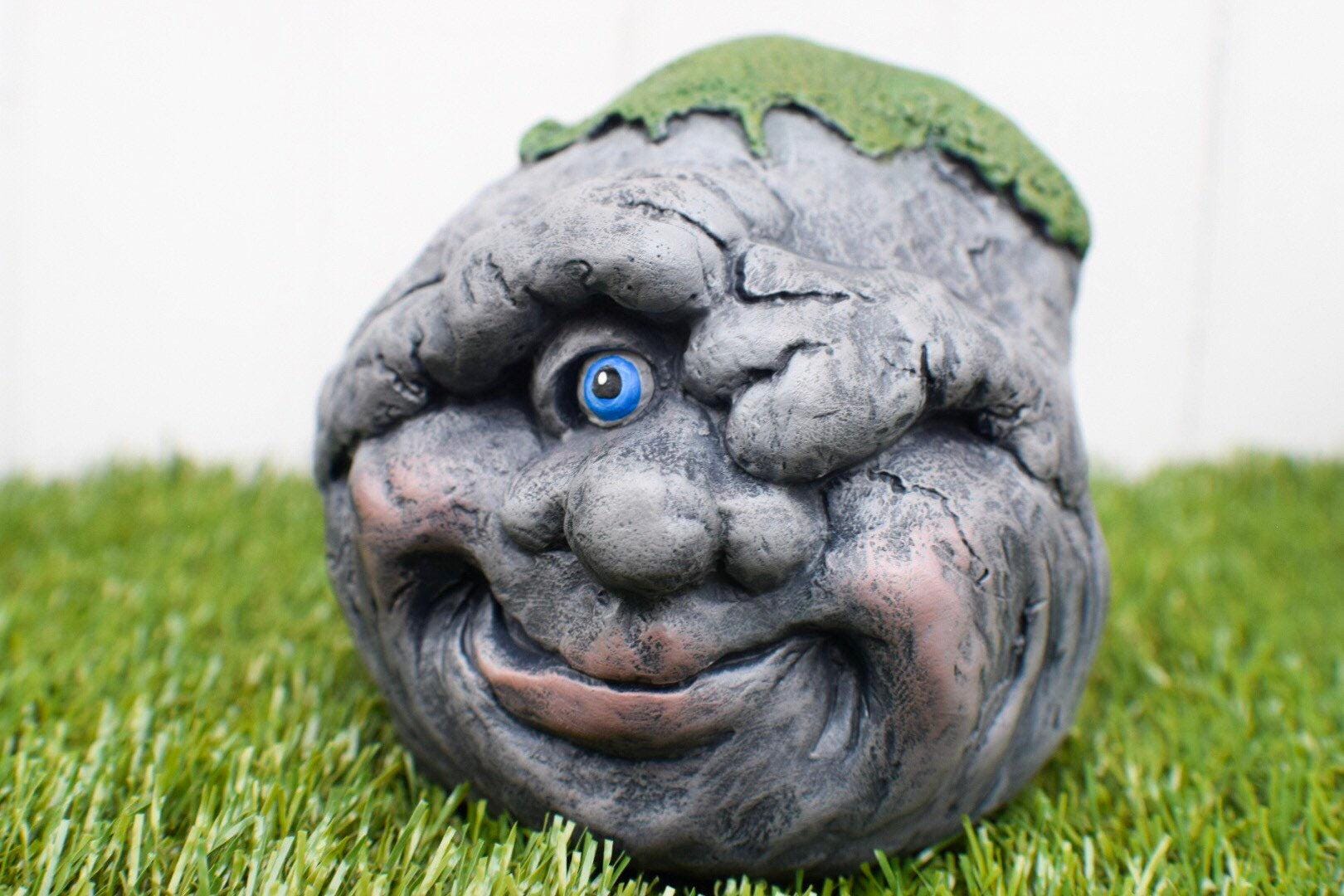 See No Evil | Wise Garden Stone - Teresa&#39;s Ceramics