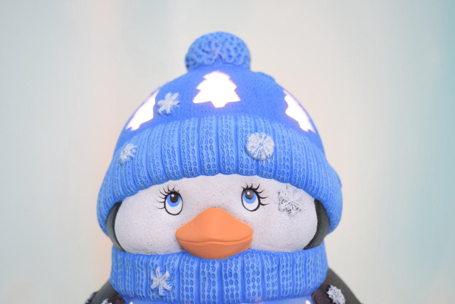 Holiday Penguin Light - Teresa&#39;s Ceramics