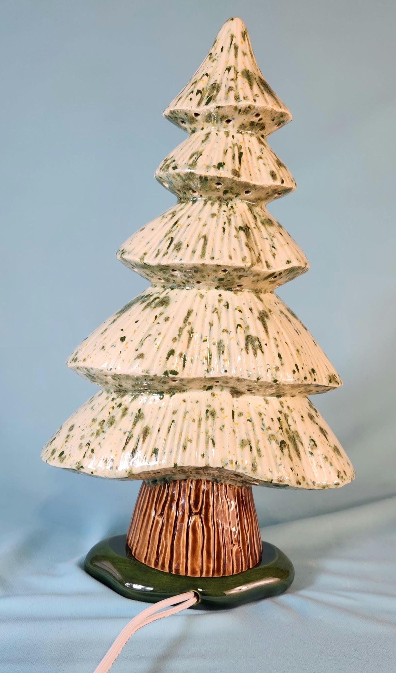 RESERVED For Karen - Enchanting Illuminated Woodland Accent Tree with Night Creatures - Woodland Critter Forest Decor