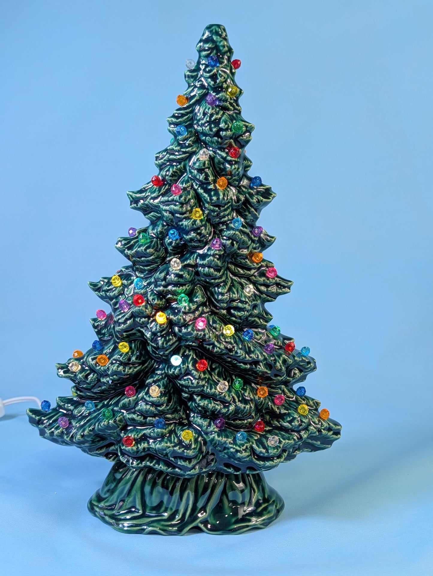 Tampa Bay 12-inch Bluegrass Christmas Tree Ornament - Shallow Depth Holiday Home Decoration