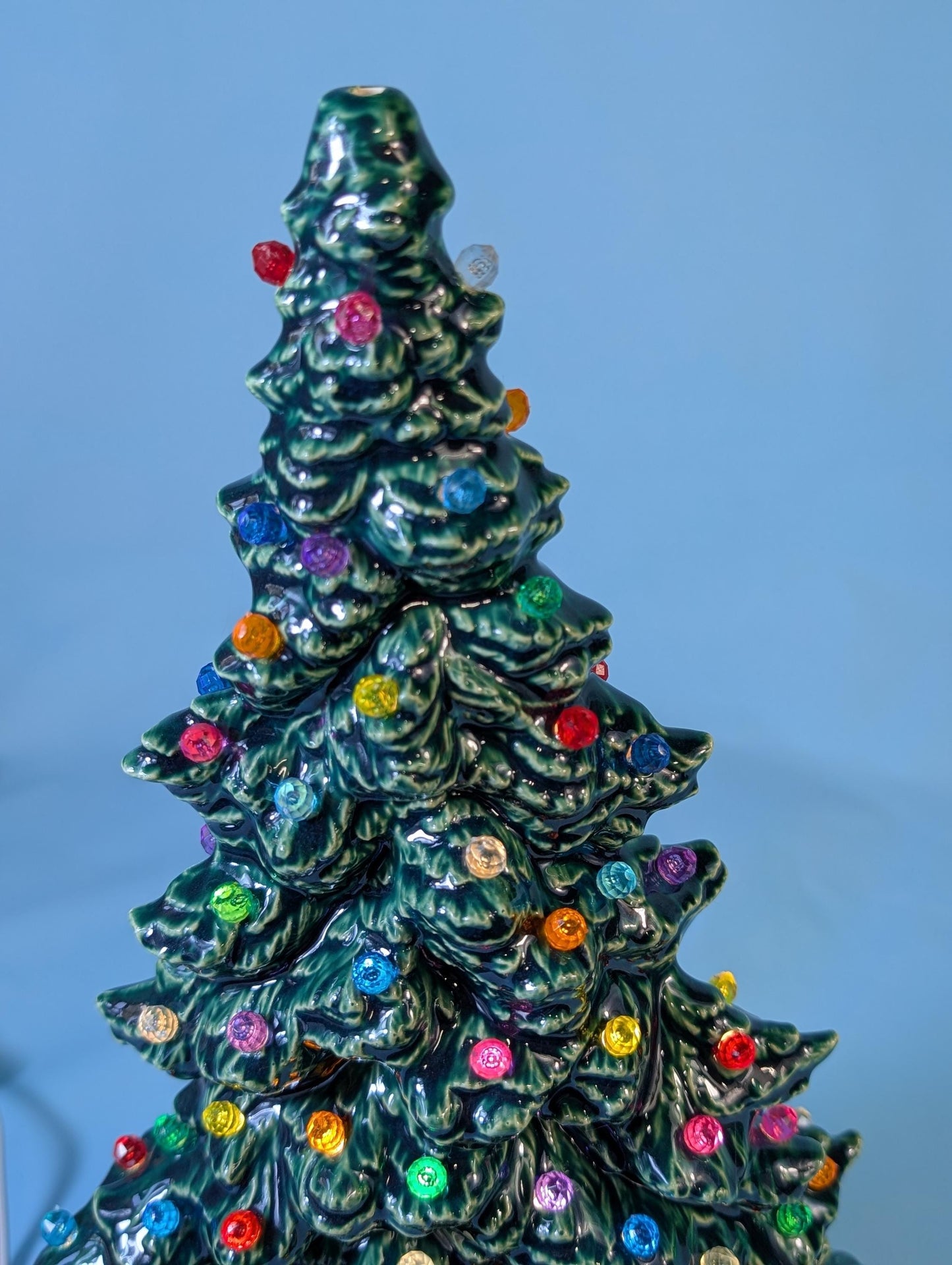 Tampa Bay Bluegrass-Inspired Low Profile Christmas Tree Topper - 15.5 inch Holiday Decoration