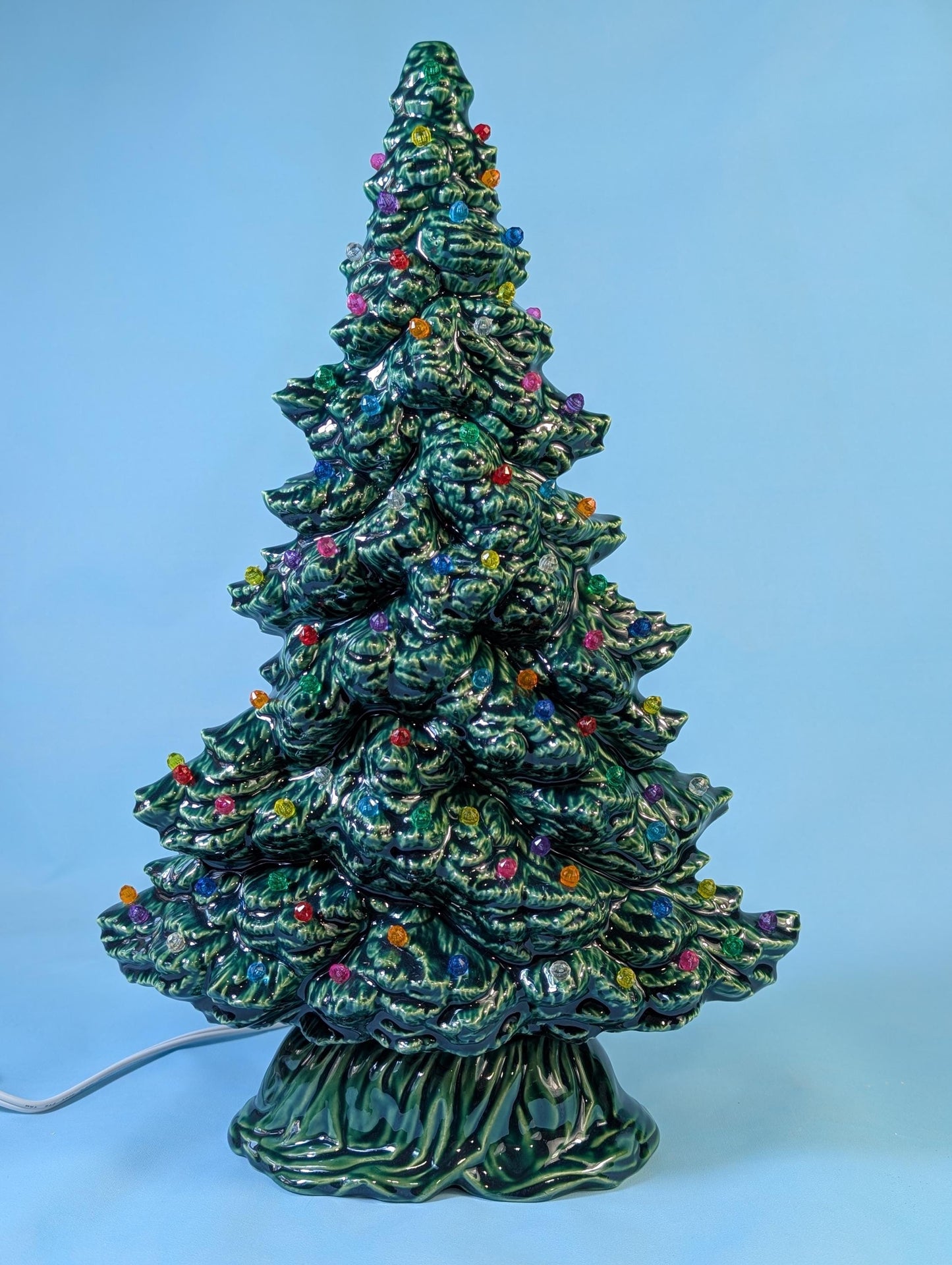 Tampa Bay Bluegrass-Inspired Low Profile Christmas Tree Topper - 15.5 inch Holiday Decoration