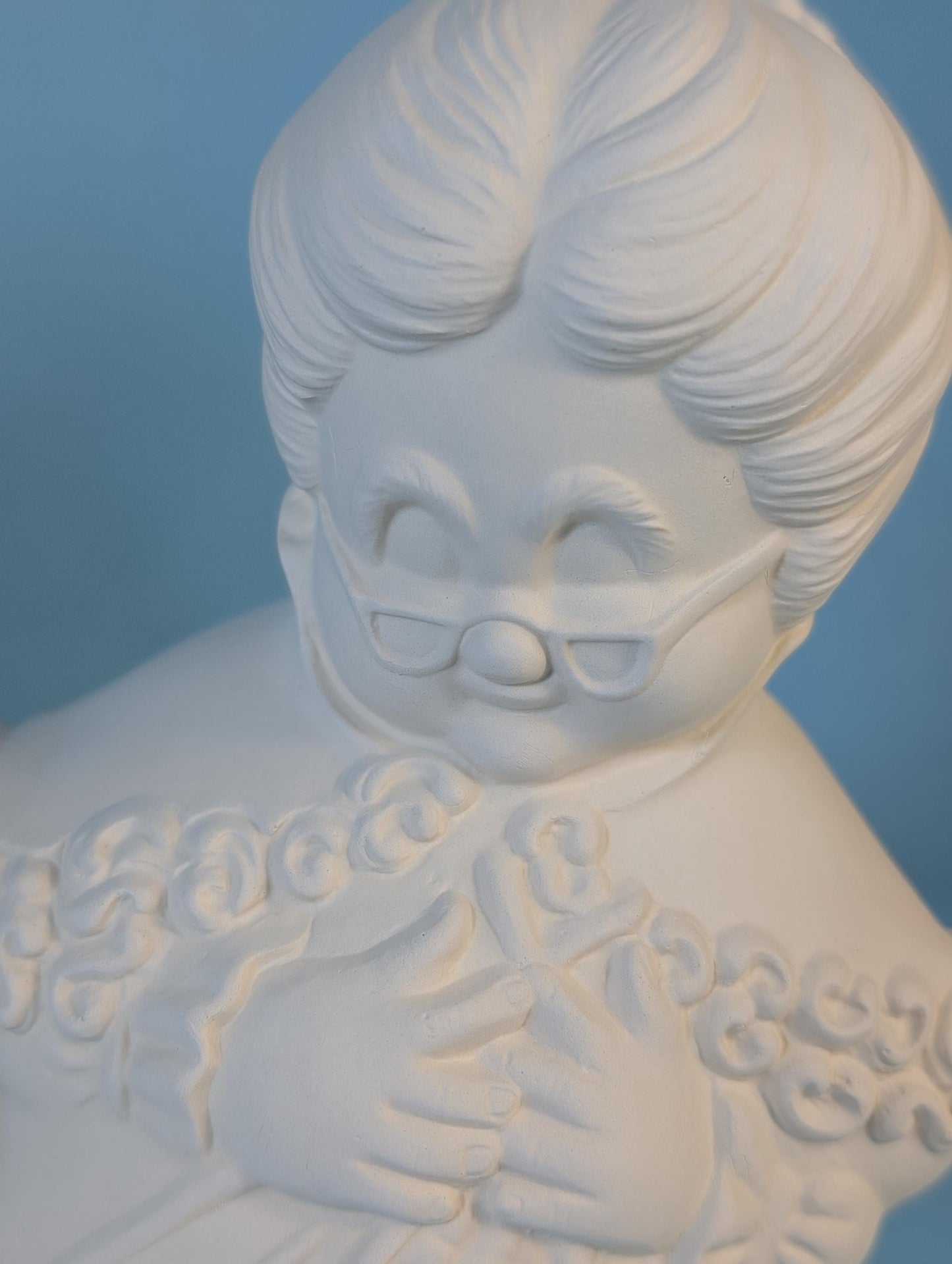 RESERVED for Allison - 11 sets paintable Mr. and Mrs. Claus Ceramic Figurines - DIY Christmas Décor for Crafters and Artists