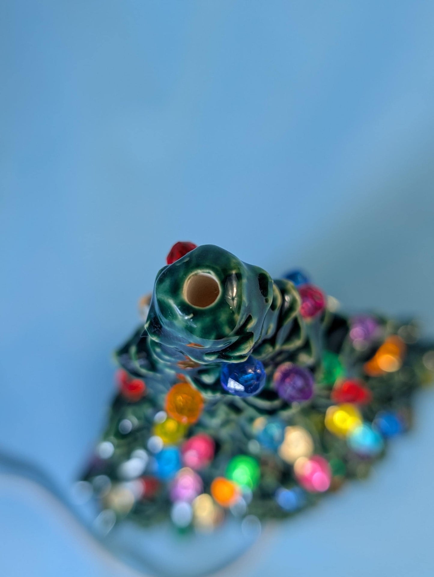 Tampa Bay Bluegrass-Inspired Low Profile Christmas Tree Topper - 15.5 inch Holiday Decoration