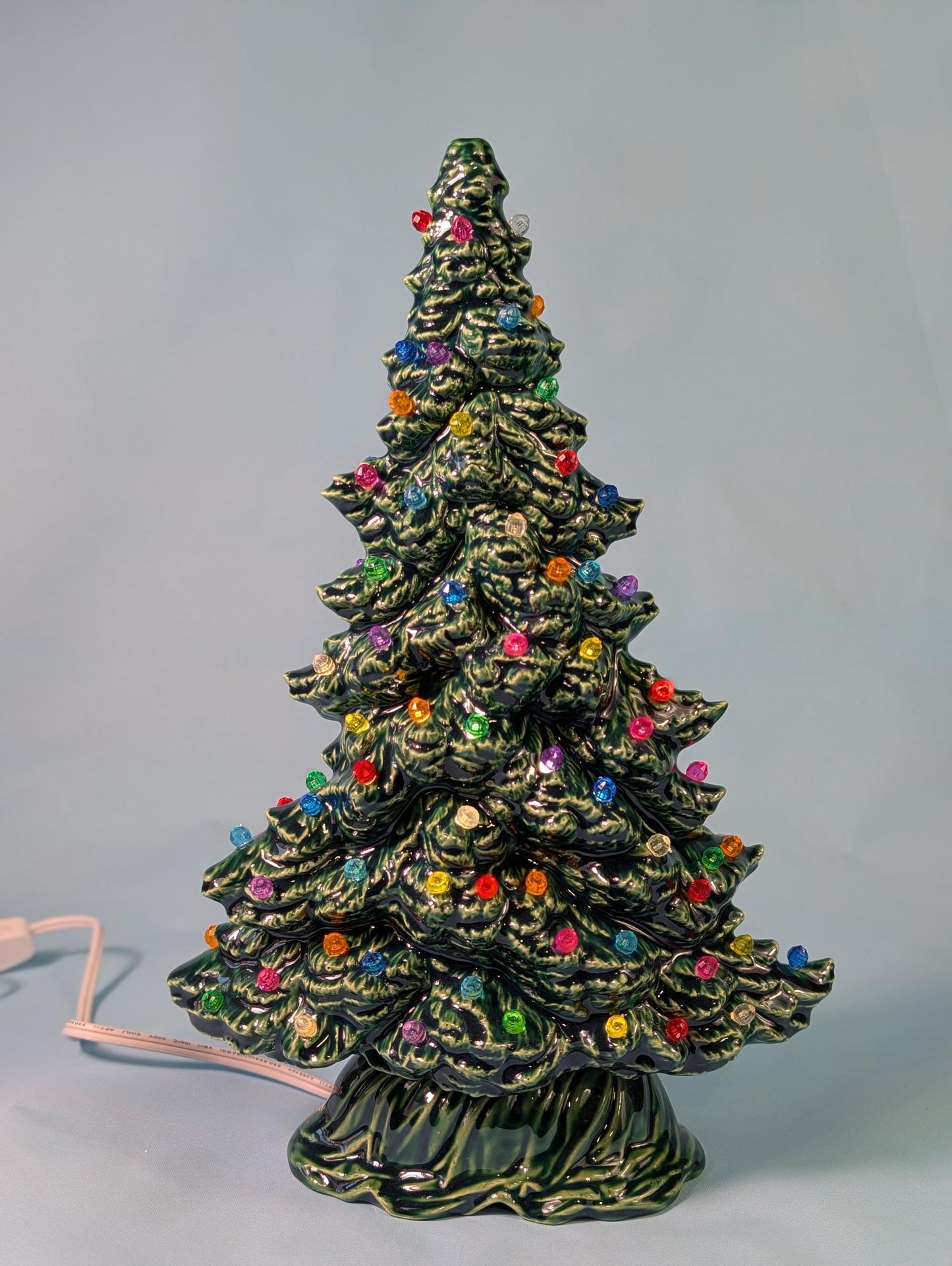 Tampa Bay 12-inch Bluegrass Christmas Tree Ornament - Shallow Depth Holiday Home Decoration