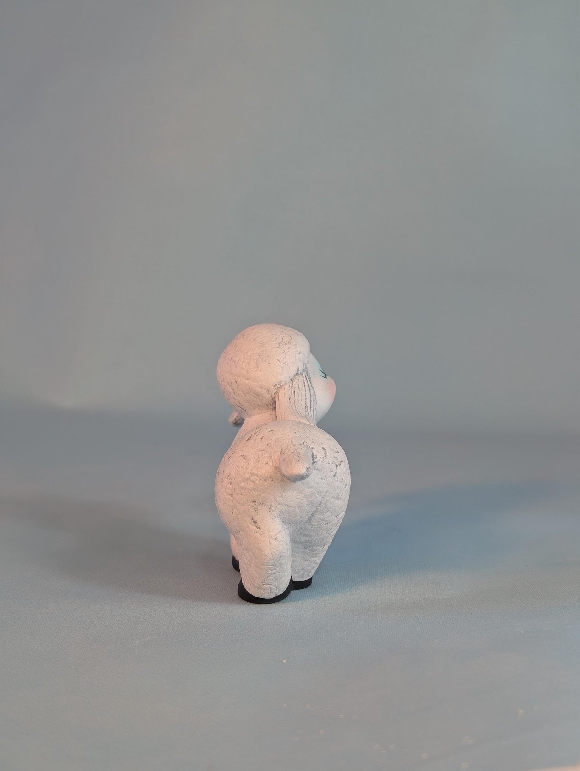 Ceramic Lambs - Set of 3  Spring lambs - baby sheep- cute little lamb-Easter lamb-sheep nic nac-Easter gift - Teresa's Ceramics