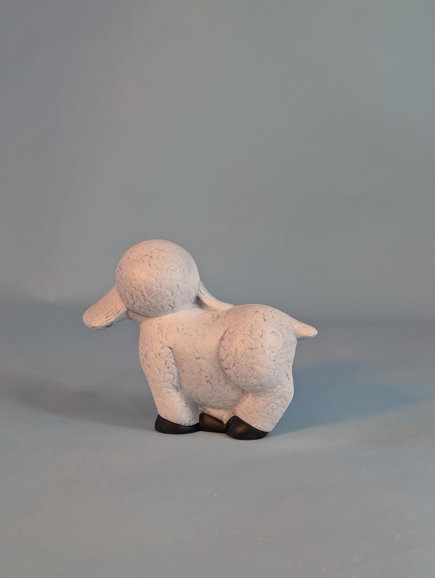Ceramic Lambs - Set of 3  Spring lambs - baby sheep- cute little lamb-Easter lamb-sheep nic nac-Easter gift - Teresa's Ceramics