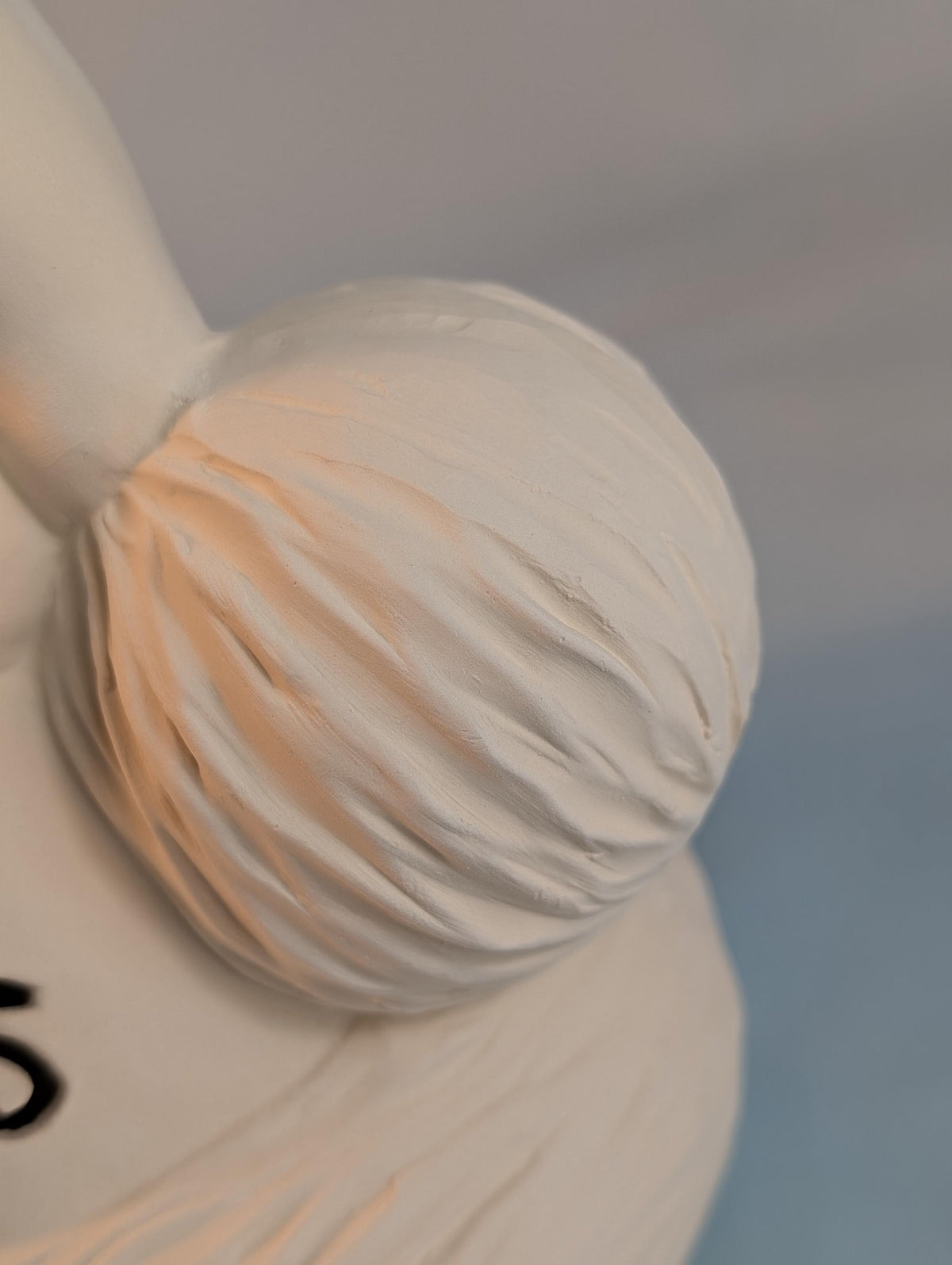 Unpainted 7 in Ceramic Santa Hat | DIY Light-Up Merry Christmas Bisque | Holiday Paint Kit