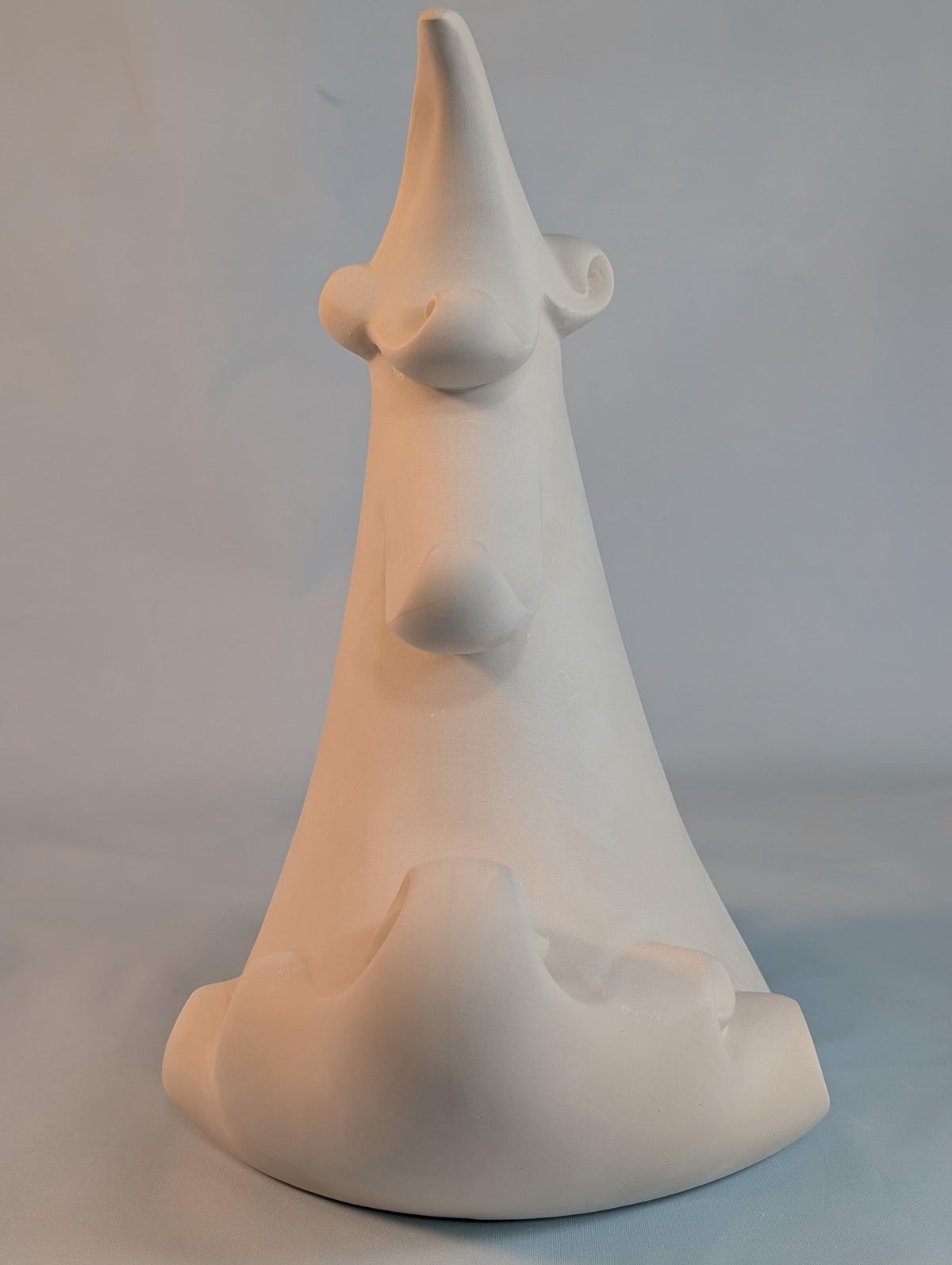 Unpainted 11 in Ceramic Mayco Jolly Tree | Whimsical DIY Christmas Tree Bisque | Holiday Paint Kit