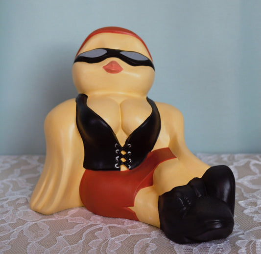 Harley Davidson Leather Vest for Biker Chicks - Motorcycle Enthusiast Gift - Collectible Riding Apparel