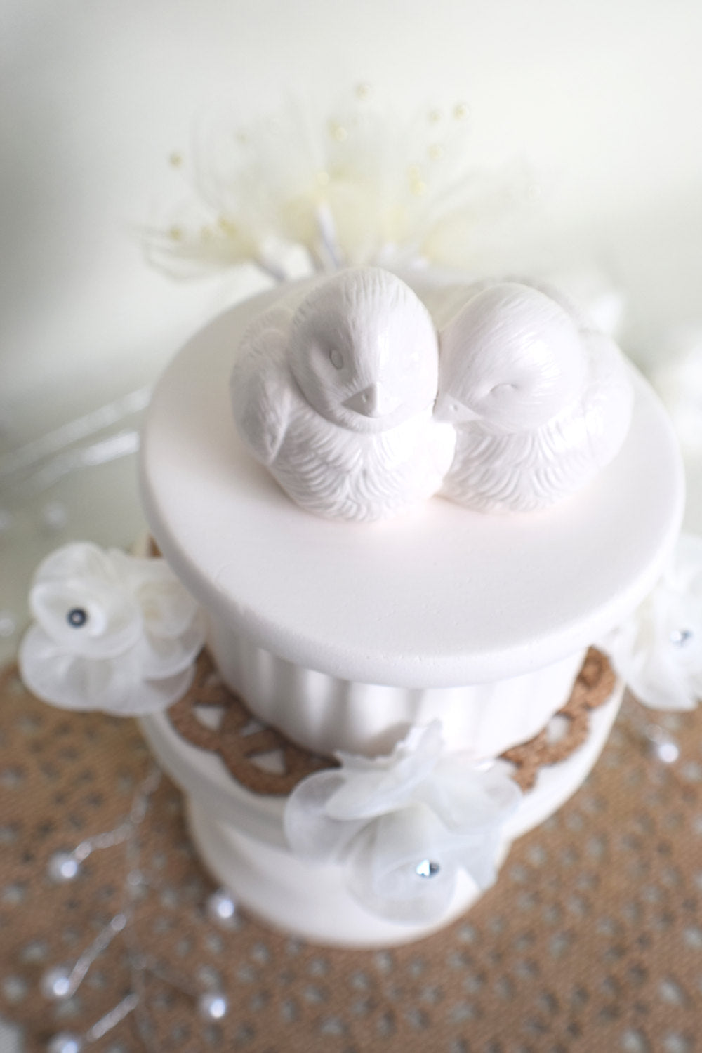Wedding Cake Topper | Lovebirds