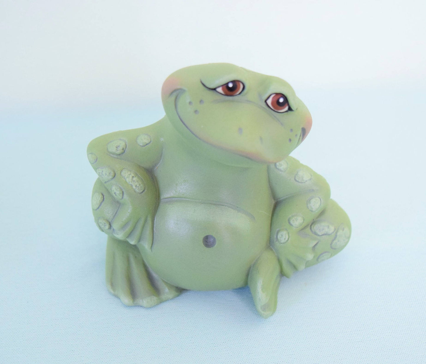 3 Ceramic Frogs