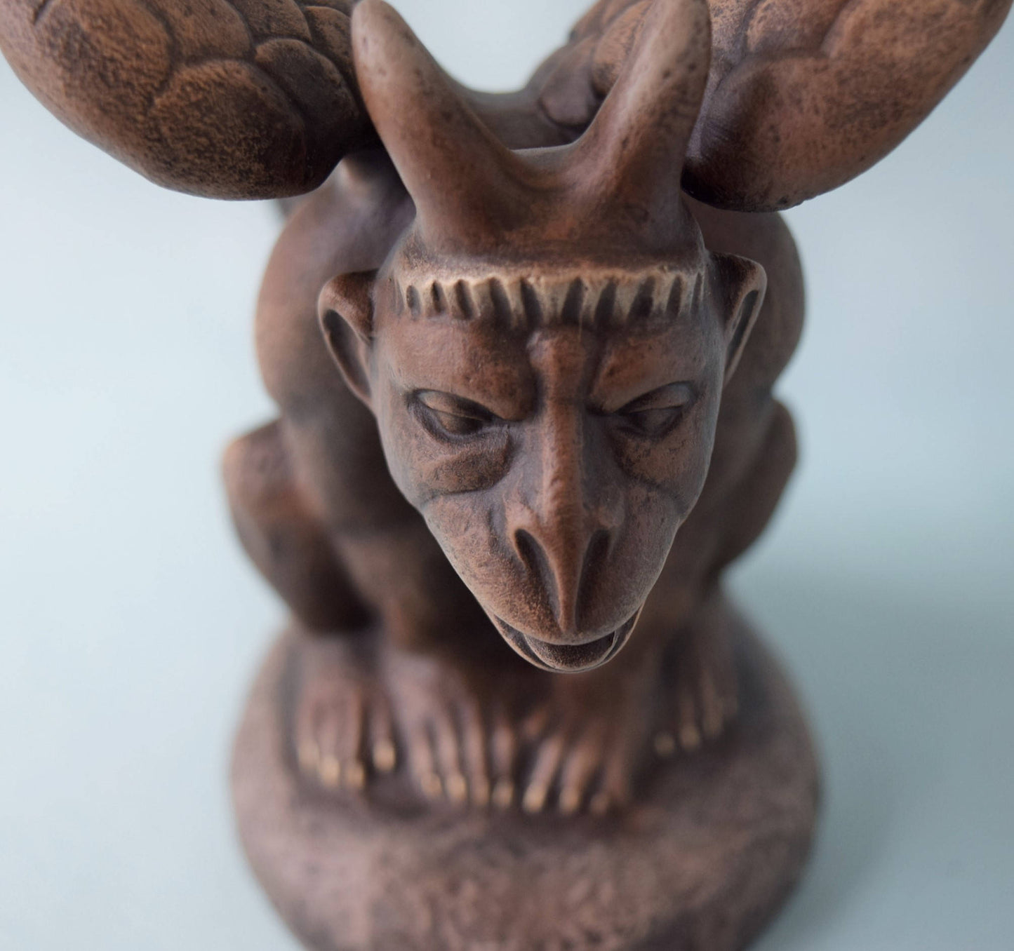 Ceramic Mid-Evil Gargoyle