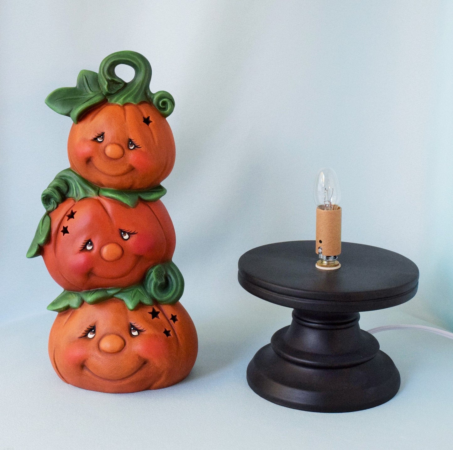 Ceramic Pumpkin Light | Fall Style