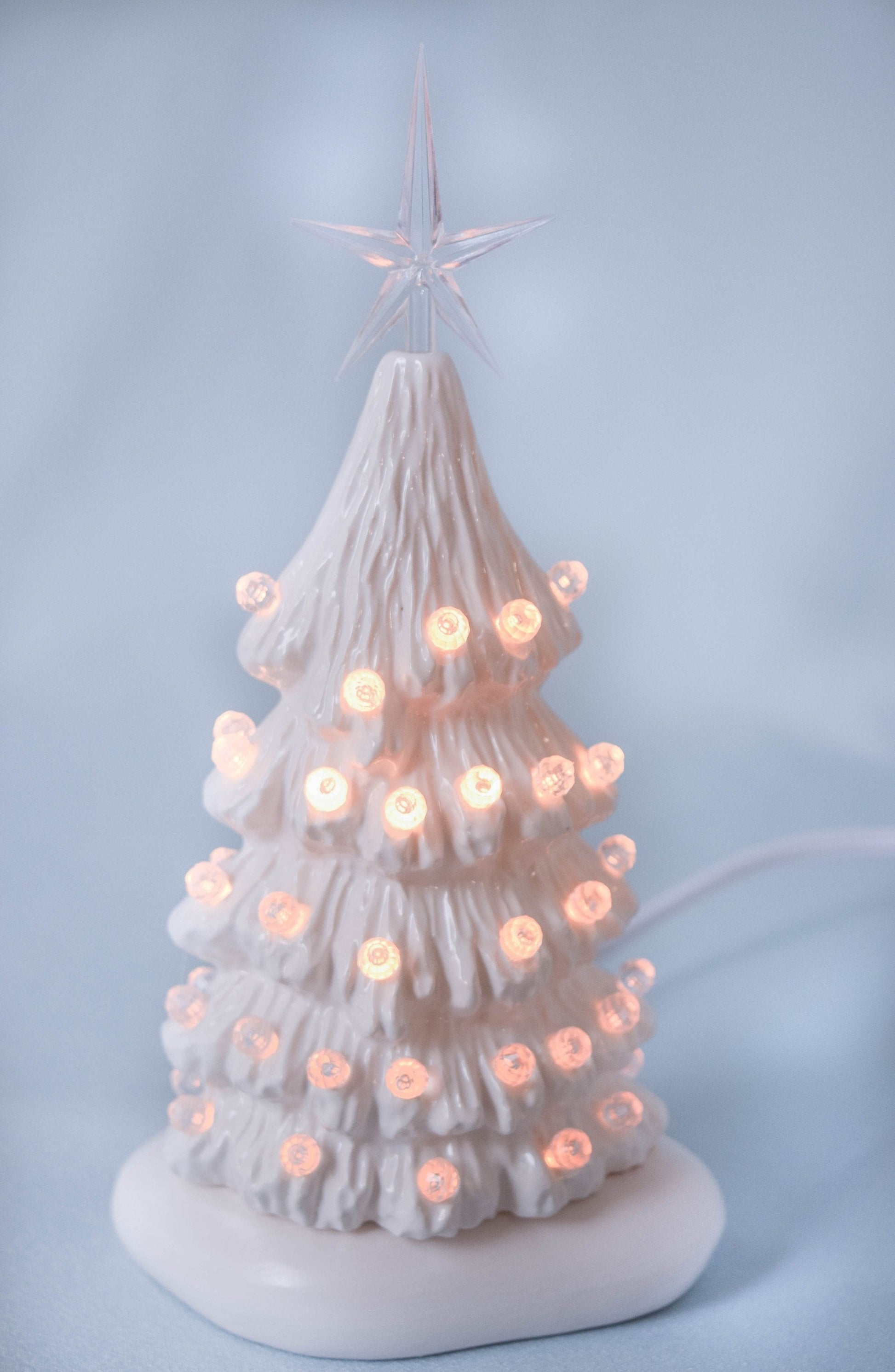 DIY Vintage Style | Ceramic Christmas Tree Light | 19