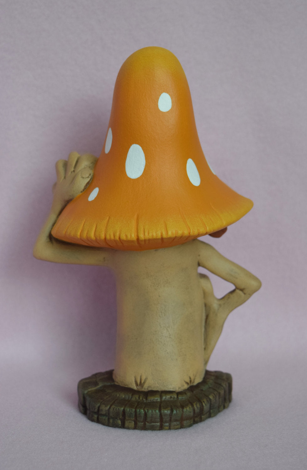 Goofy Mushroom Man | Garden Statue