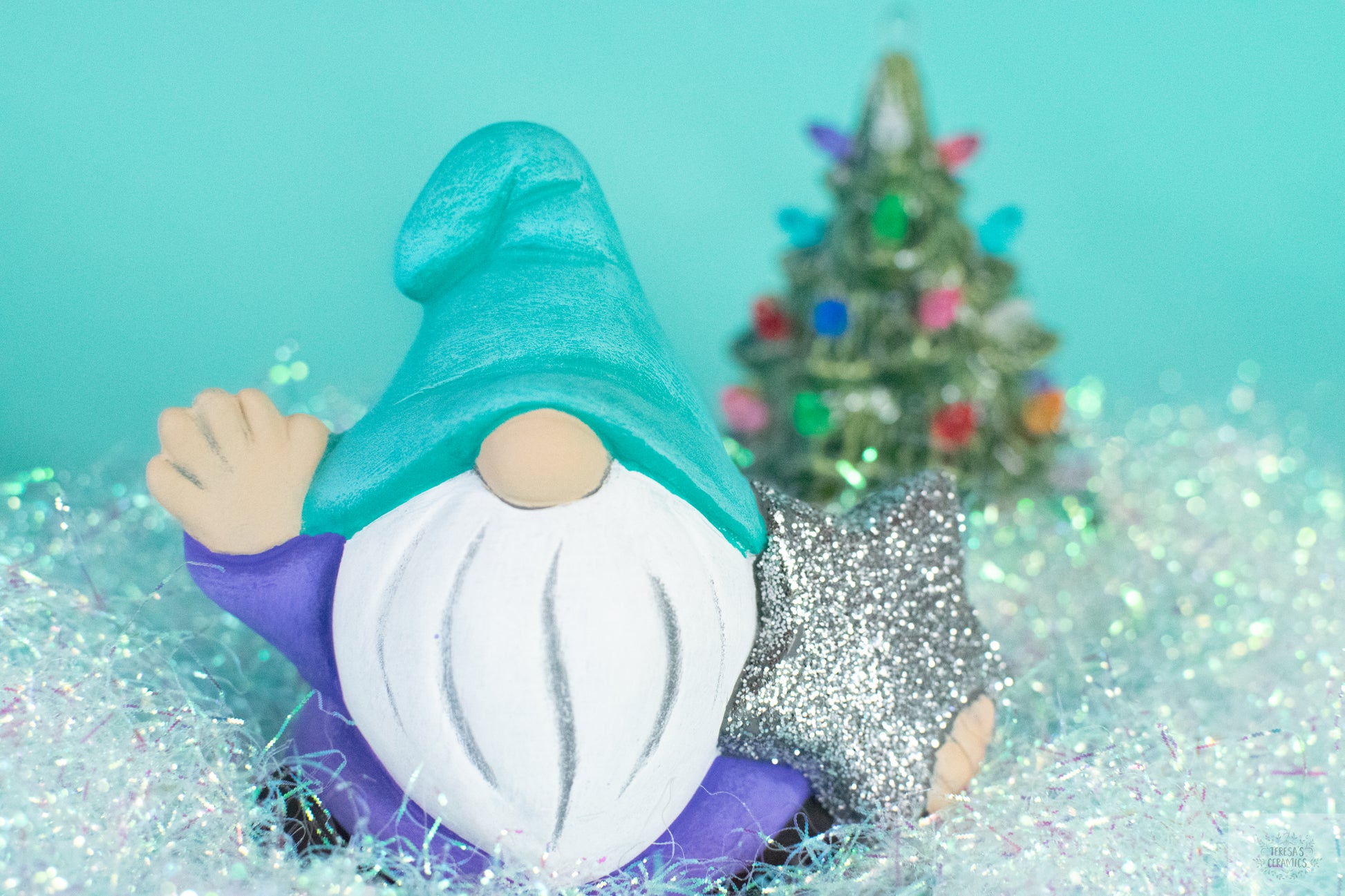 Wizard Cake Topper, Magical Garden Gnome