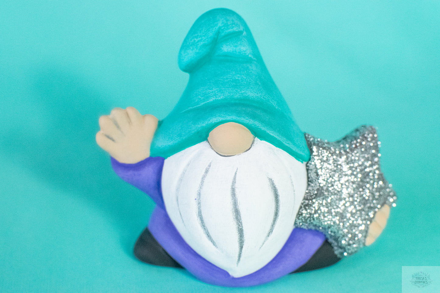 New Year Gnome | Wizard Cake Topper | Magical Garden Gnome