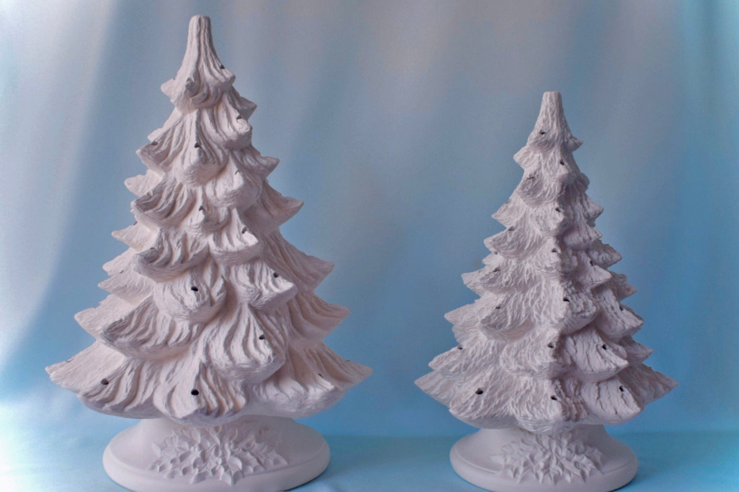 DIY Vintage Style | Ceramic Christmas Tree Light | 19"